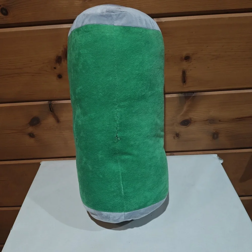 Classic Green 14 x‎ 8 Polyester Fabric Soft Plush Throw Pillow Sprite Can D42